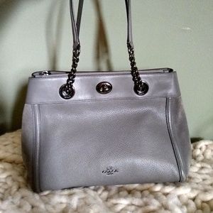 Coach Turnlock Edie Carryall